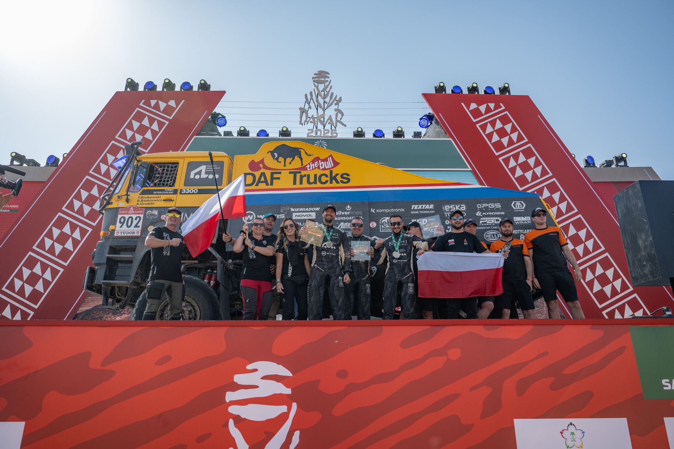 Wielkopolska załoga KAMENA Rally Team triumfuje na Dakarze