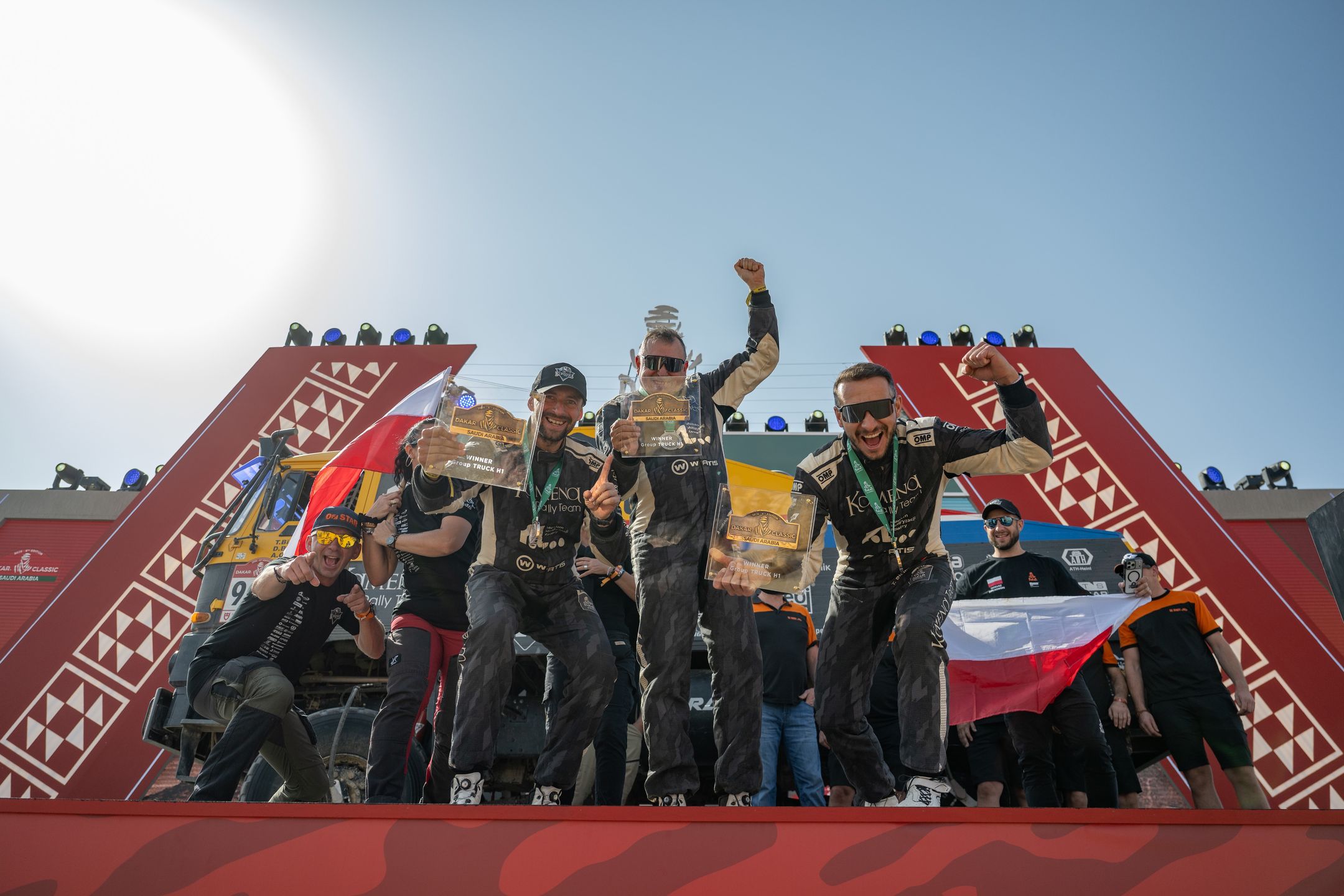 Wielkopolska załoga KAMENA Rally Team triumfuje na Dakarze