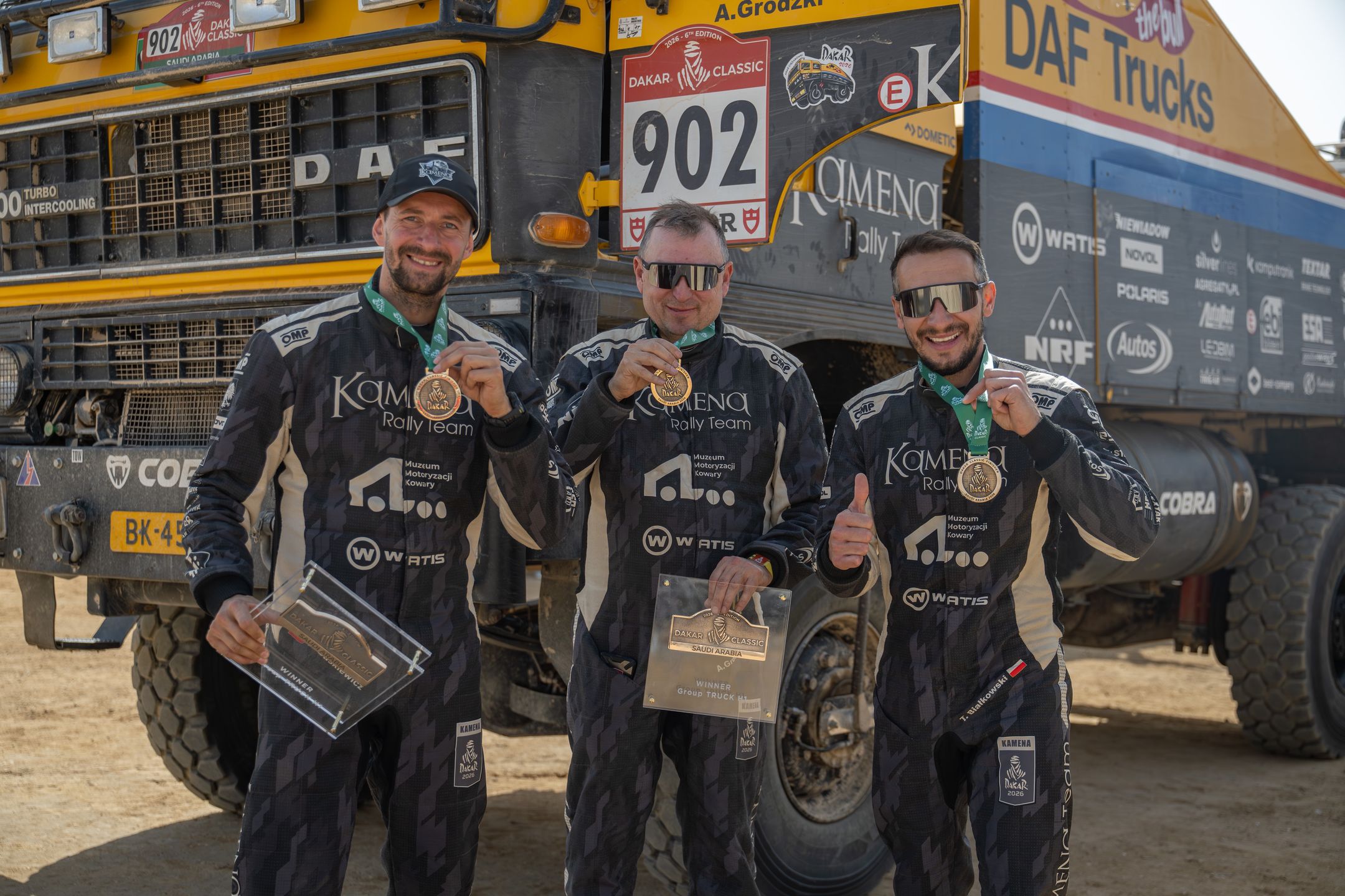 Wielkopolska załoga KAMENA Rally Team triumfuje na Dakarze