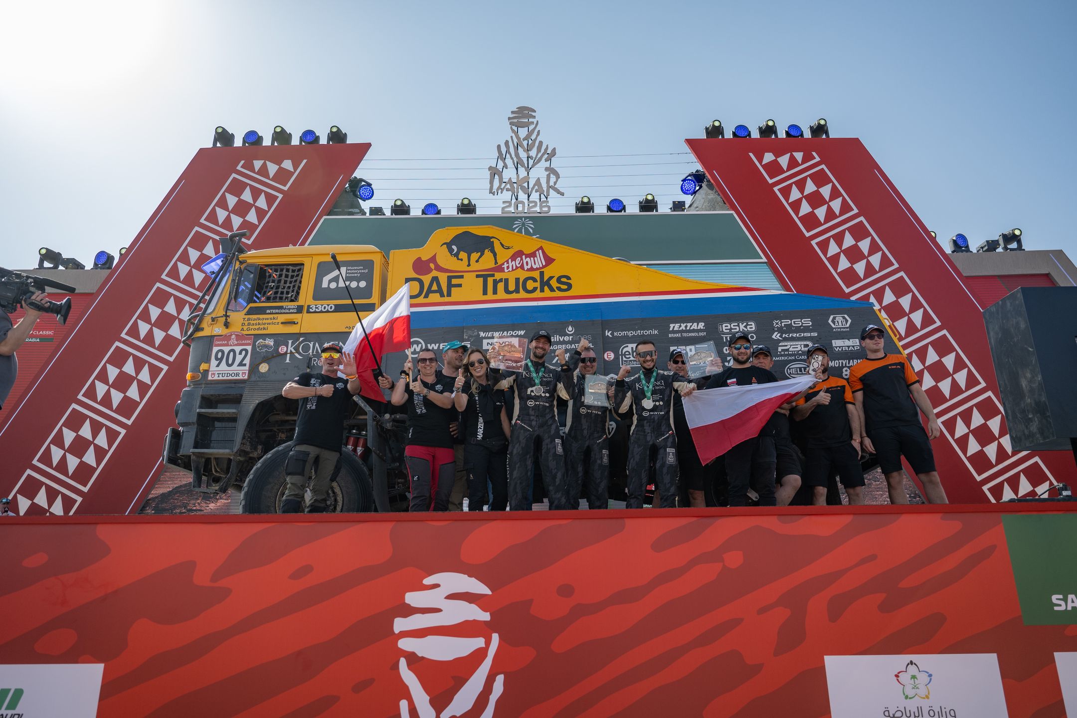 Wielkopolska załoga KAMENA Rally Team triumfuje na Dakarze