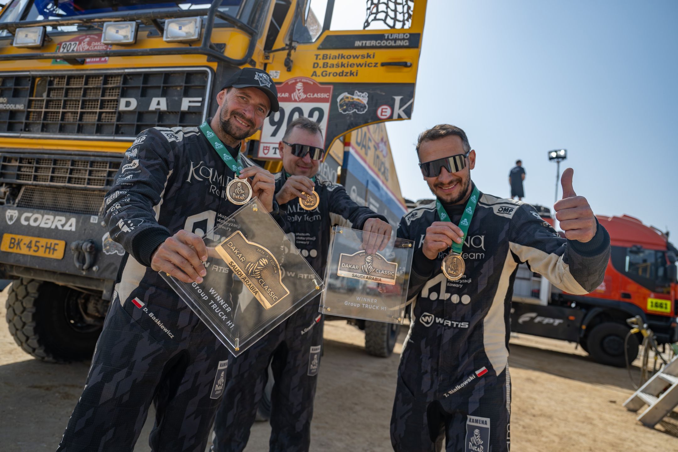 Wielkopolska załoga KAMENA Rally Team triumfuje na Dakarze