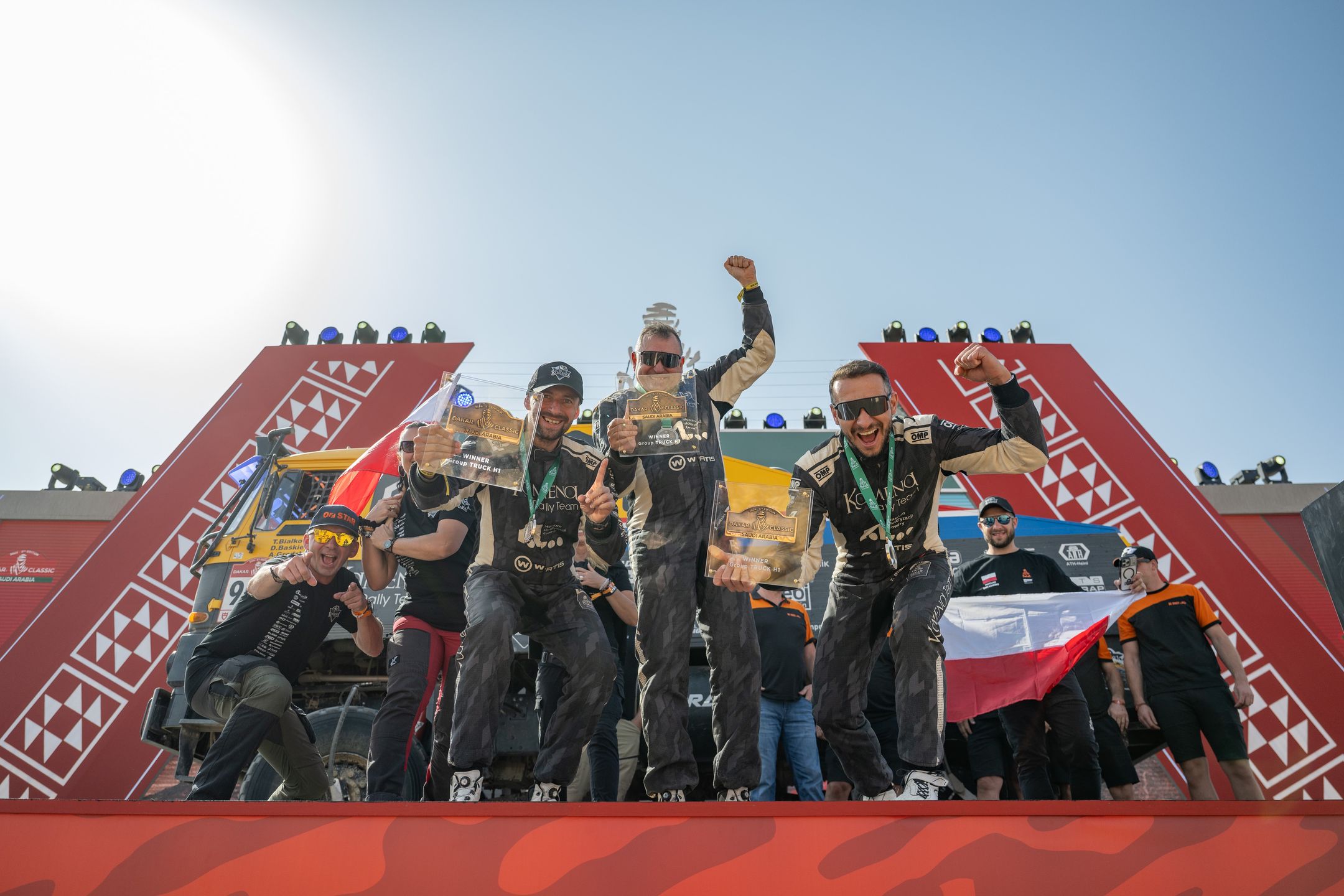 Wielkopolska załoga KAMENA Rally Team triumfuje na Dakarze