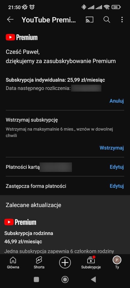YouTube Premium