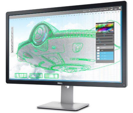 Dell UltraSharp 32 monitor wygląd