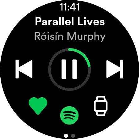 Galaxy Watch 5 Pro Spotify