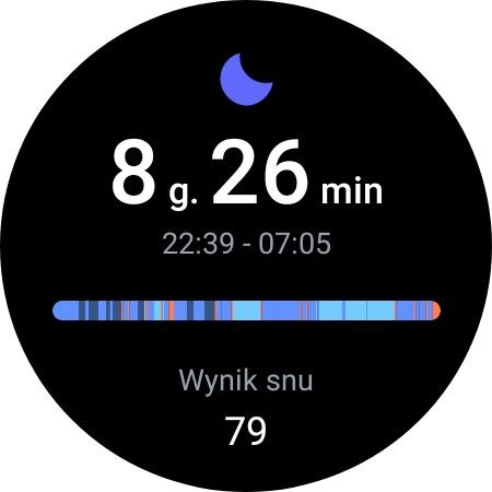 Galaxy Watch 5 Pro monitorowanie snu