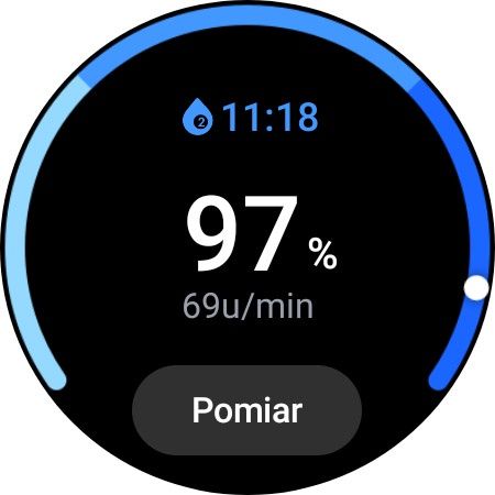 Galaxy Watch 5 Pro saturacja SpO2