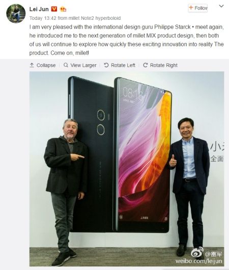 Xiaomi Mi Mix 2
