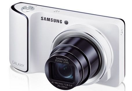Samsung Galaxy Camera aparat cyfrowy front