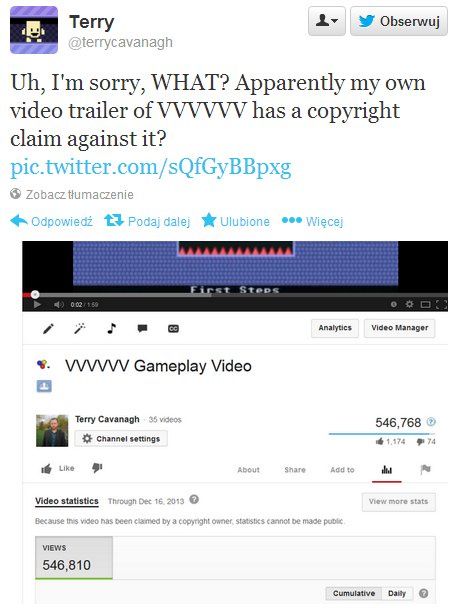 YouTube Terry VVVVVV