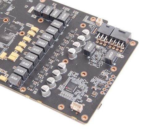 Zotac GeForce GTX 660 Ti Extreme Edition karta graficzna zdjęcie sekcja zasilania