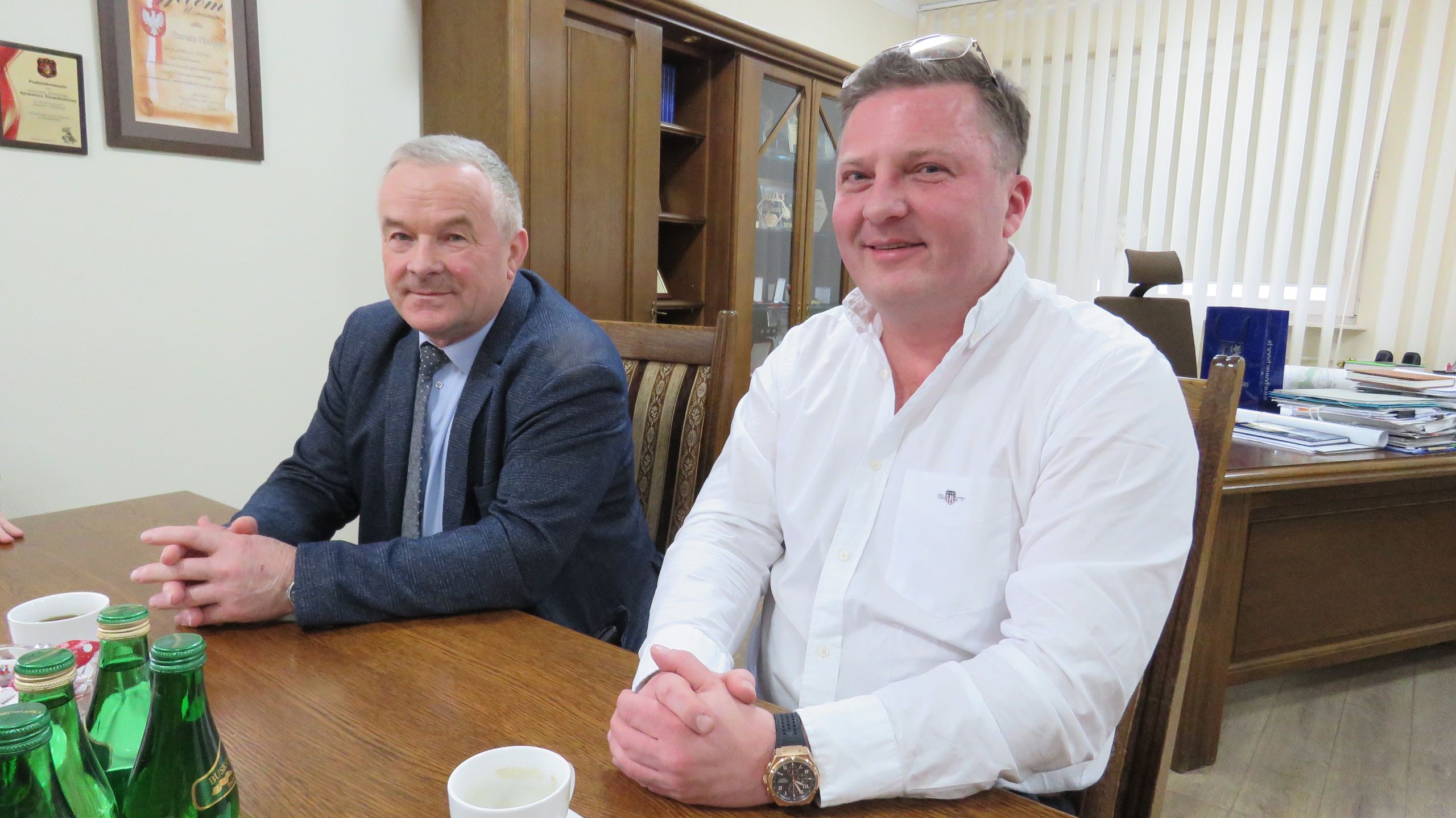 Spotkanie w sprawie nowej inwestycji 