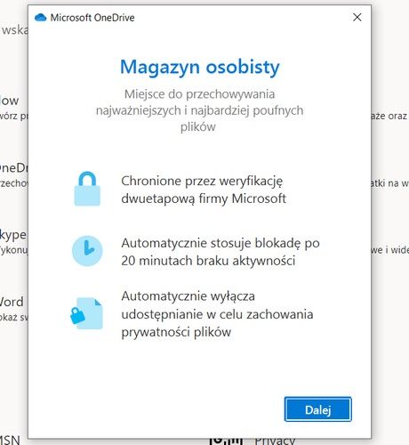 OneDrive osobisty