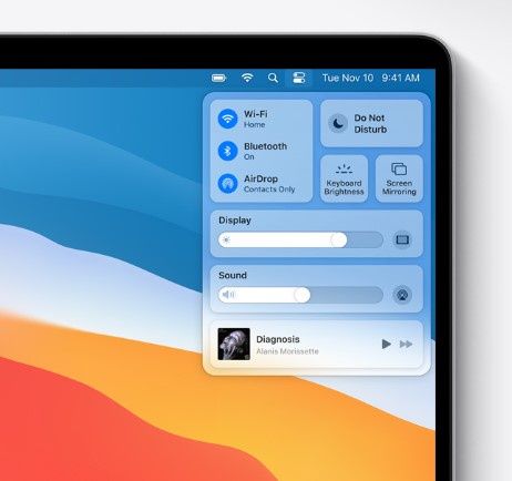 macOS ustawienia