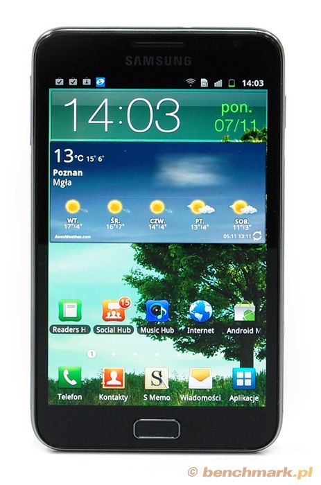 Samsung Galaxy Note - prz&oacute;d