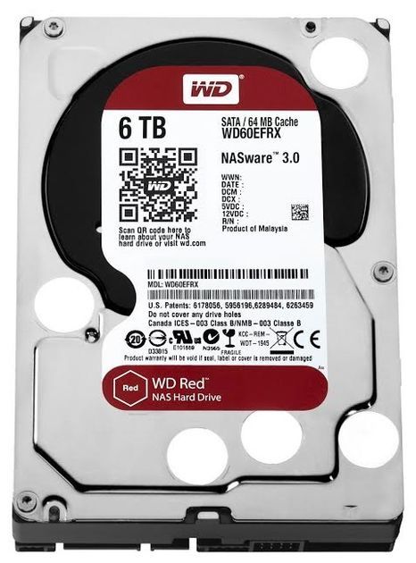 WD Red dysk twardy 6 TB