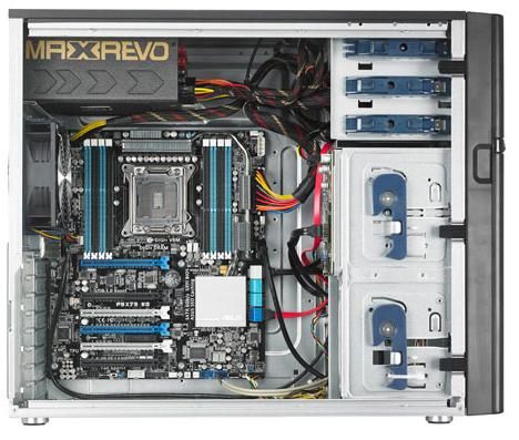 ASUS ESC1000 G2 stacja robocza zdjęcie wnętrze