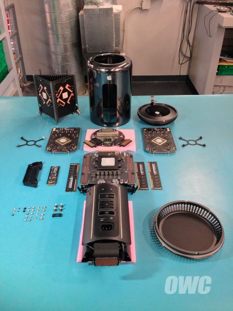 Apple Mac Pro komputer zdjęcie części
