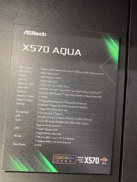 ASRock X570 AQUA