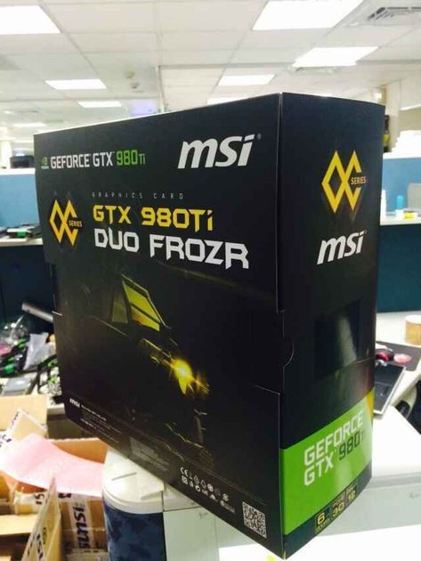 MSI GeForce GTX 980 Ti Lightning Duo Frozr - opakowanie