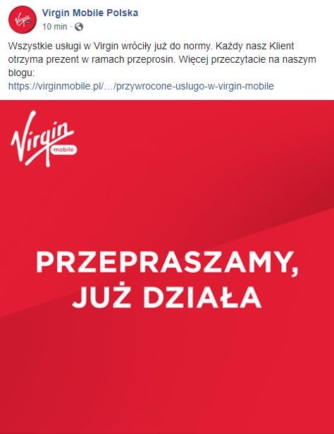 Virgin działa