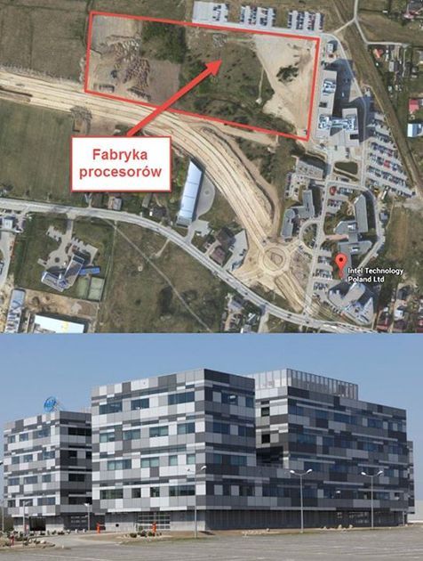 Intel buduje fabrykę procesorów w Gdańsku - żart na Prima Aprilis