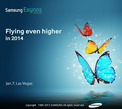 Samsung Exynos procesor CES 2014