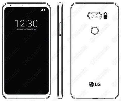 LG V30 render
