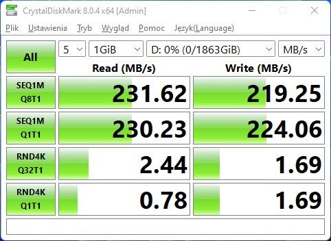 e-sport Extreme GZ690T-CR1 - test hdd