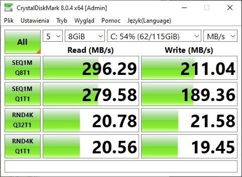 asus br1100f dysk emmc