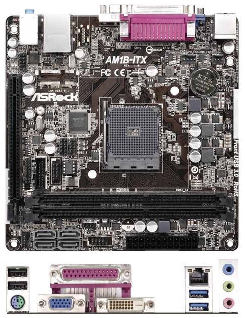 ASRock AM1B-ITX płyta główna zdjęcie