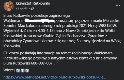 Zwłoki mężczyzny w miejscowości Nowe Grabie!