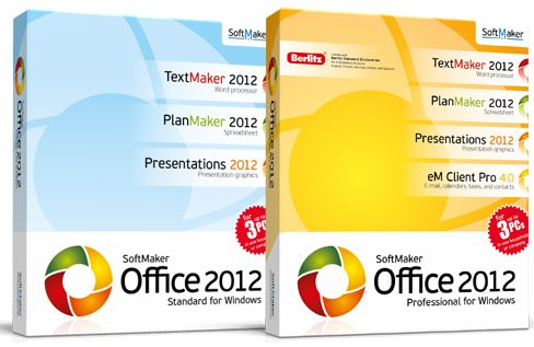 softmaker office 2012 standard professional windows wygląd pudełko