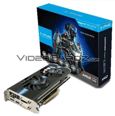 Sapphire Radeon R9 270X Vapor-X karta graficzna zdjęcie