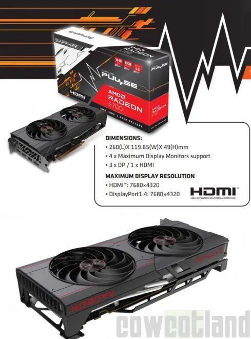 Sapphire Radeon RX 6700 Pulse