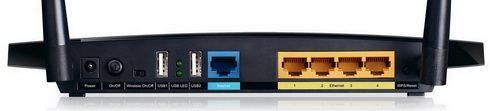 TP-Link TL-WDR3600 - złącza