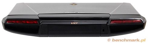 Asus Lamborghini VX7 - z tyłu