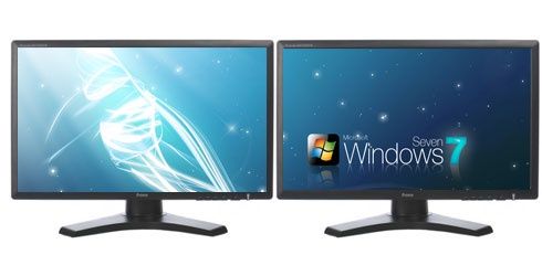 Windows 7 na dwóch monitorach