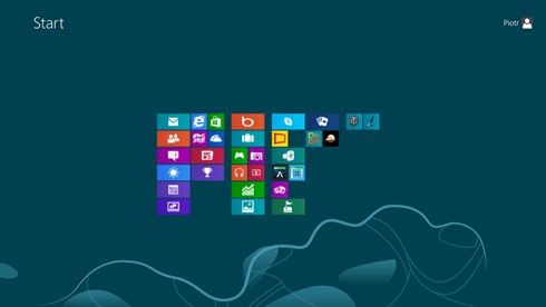 Windows 8 - sterowanie dotykiem
