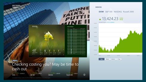 Windows 8 - sterowanie dotykiem