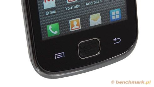 Samsung Galaxy Gio - przyciski nawigacyjne