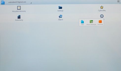 Sony Tablet S - google docs