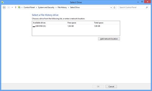Windows 8 - backup danych