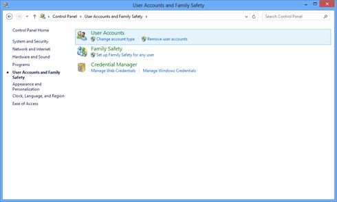 Windows 8 - konta i uprawnienia