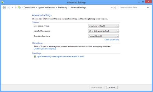 Windows 8 - backup danych