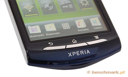 Sony Ericsson Xperia Neo - przyciski nawigacyjne