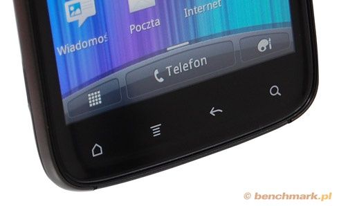 HTC Sensation - przyciski nawigacyjne