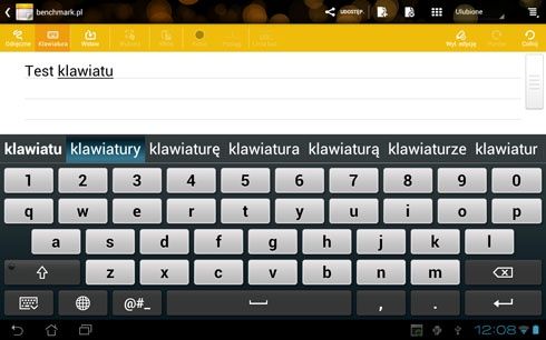Asus Transformer Pad TF300T - oprogramowanie