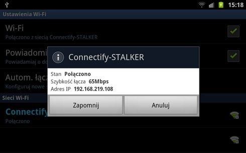 Samsung Galaxy Note - wi-fi