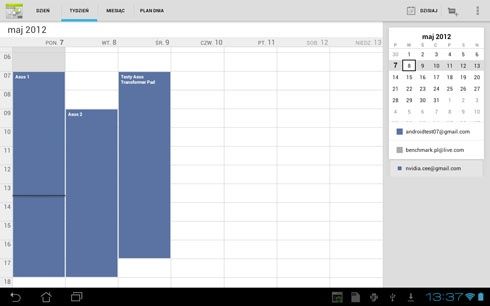 Asus Transformer Pad TF300T - oprogramowanie